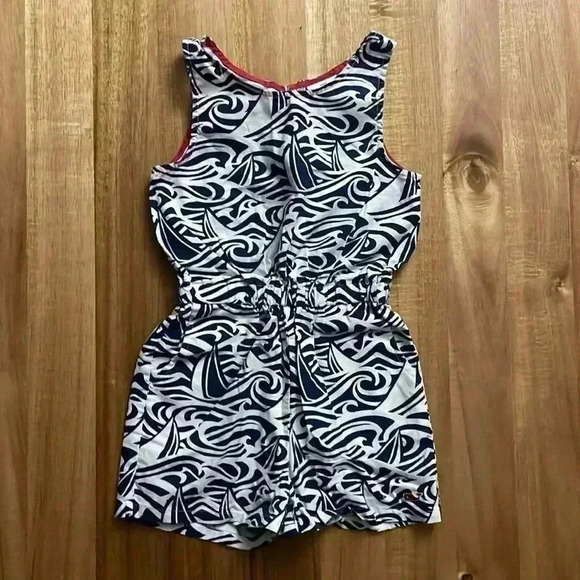 Vineyard Vines X Target Nautical Sailboat Romper, 3T - Picture 1 of 4